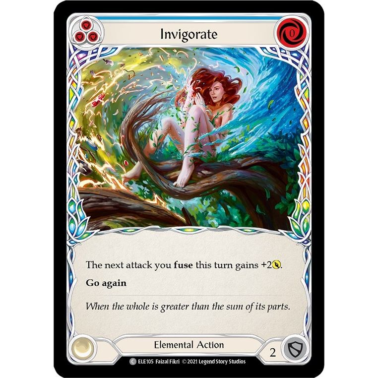 Image for Invigorate (Blue) (ELE105) (ELE) - Flesh and Blood TCG