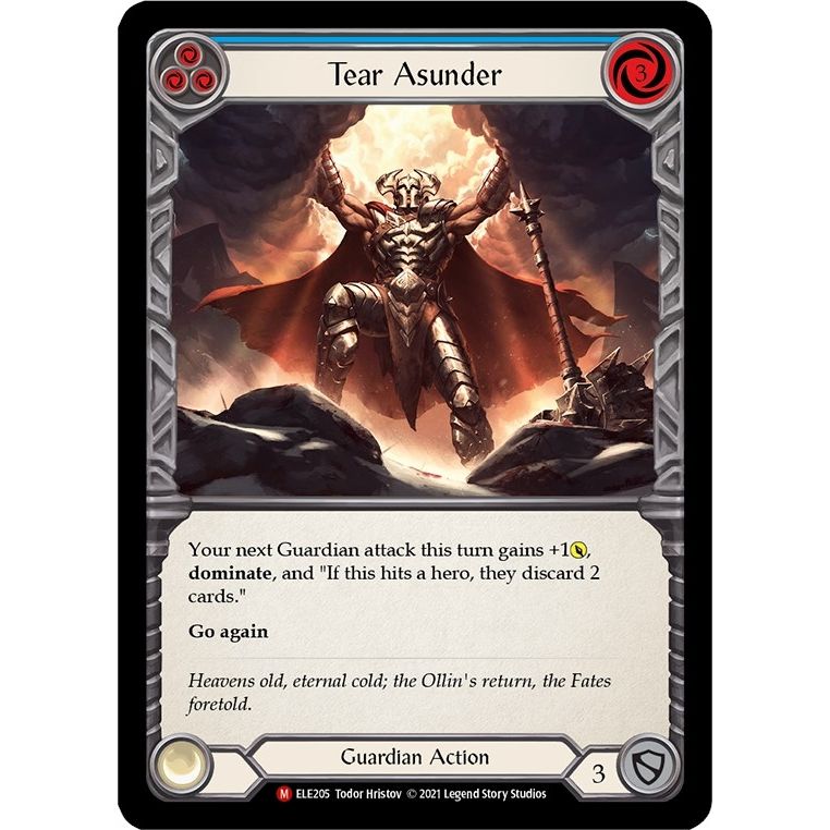 Image for Tear Asunder (ELE205) (ELE) - Flesh and Blood TCG