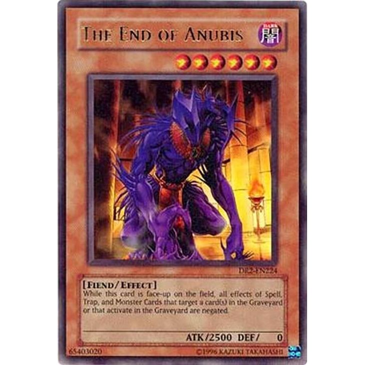 Image for The End of Anubis (DR2-EN224) (DR2) - YuGiOh