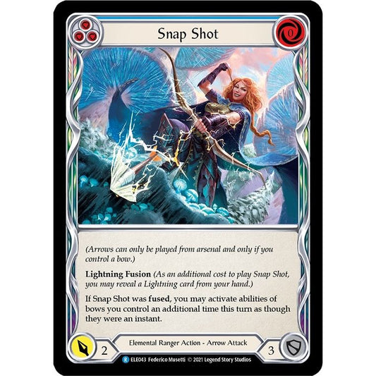 Image for Snap Shot (Blue) (ELE043) (ELE) - Flesh and Blood TCG