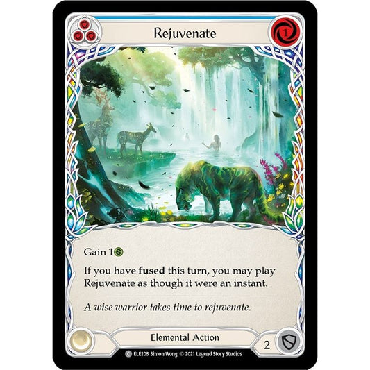 Image for Rejuvenate (Blue) (ELE108) (ELE) - Flesh and Blood TCG