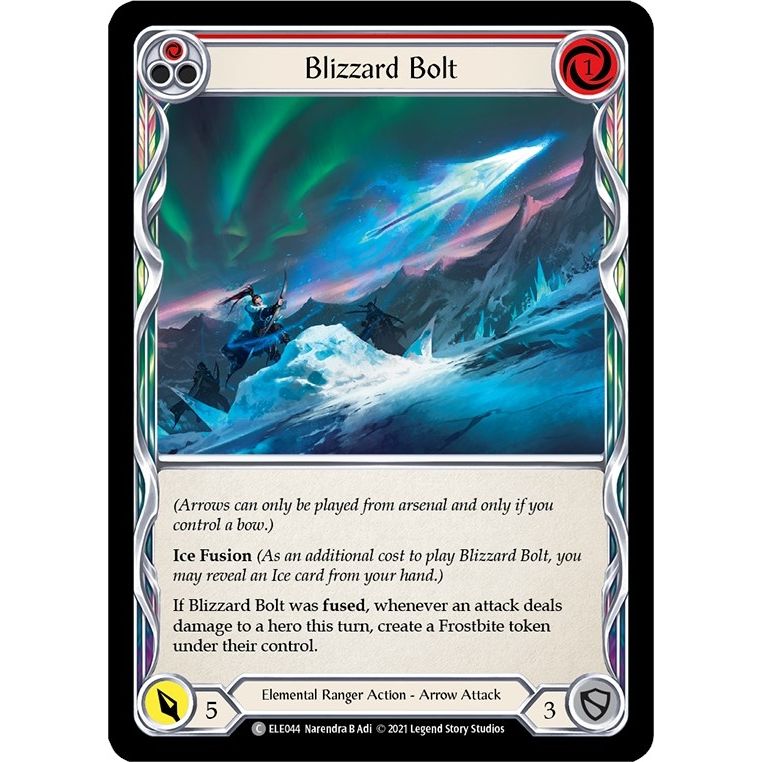 Image for Blizzard Bolt (Red) (ELE044) (ELE) - Flesh and Blood TCG