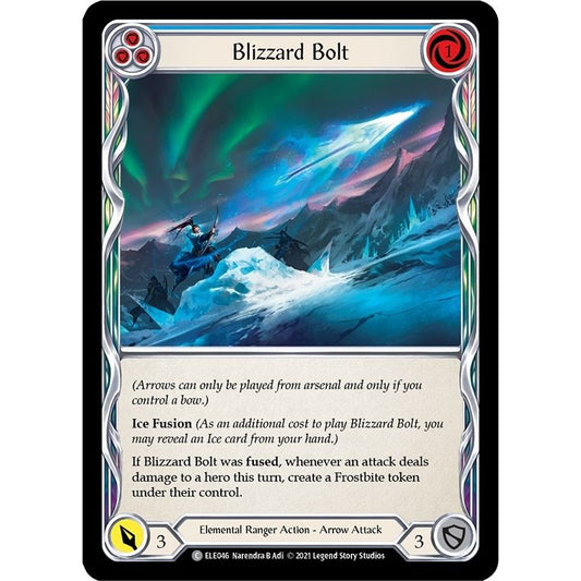 Image for Blizzard Bolt (Blue) (ELE046) (ELE) - Flesh and Blood TCG