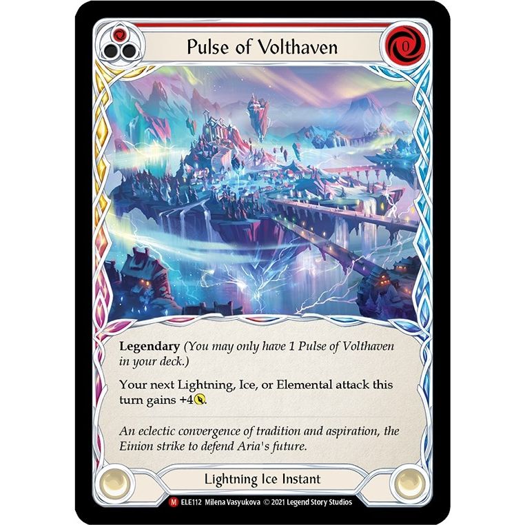 Image for Pulse of Volthaven (ELE112) (ELE) - Flesh and Blood TCG