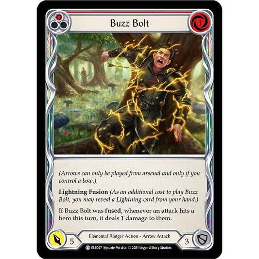 Image for Buzz Bolt (Red) (ELE047) (ELE) - Flesh and Blood TCG