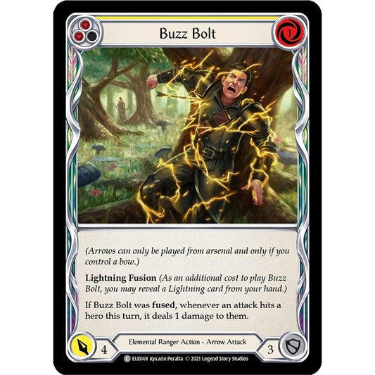 Image for Buzz Bolt (Yellow) (ELE048) (ELE) - Flesh and Blood TCG