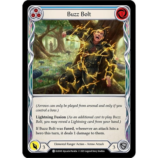 Image for Buzz Bolt (Blue) (ELE049) (ELE) - Flesh and Blood TCG
