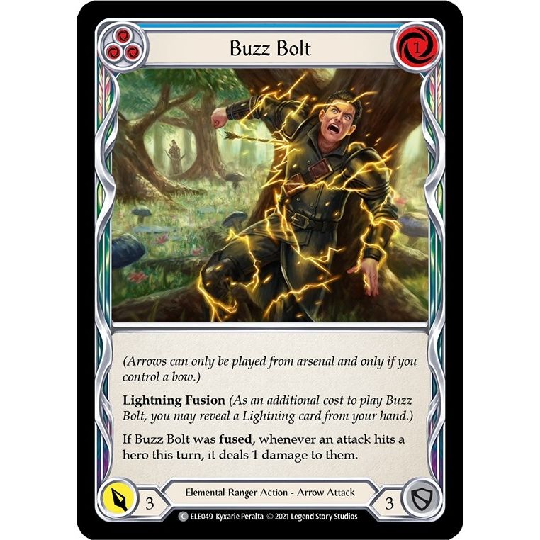 Image for Buzz Bolt (Blue) (ELE049) (ELE) - Flesh and Blood TCG