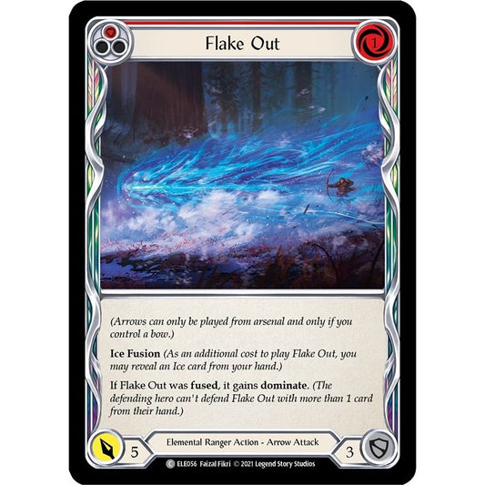 Image for Flake Out (Red) (ELE056) (ELE) - Flesh and Blood TCG