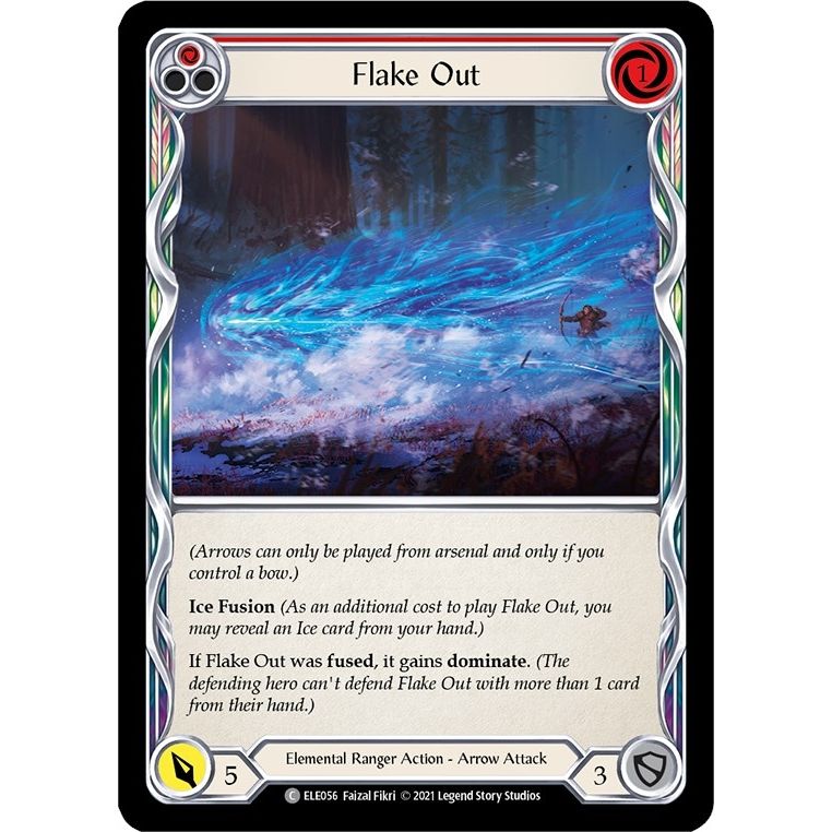 Image for Flake Out (Red) (ELE056) (ELE) - Flesh and Blood TCG