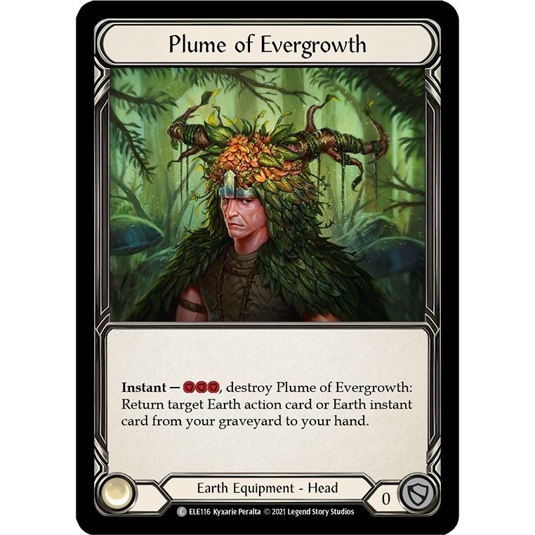 Image for Plume of Evergrowth (ELE116) (ELE) - Flesh and Blood TCG