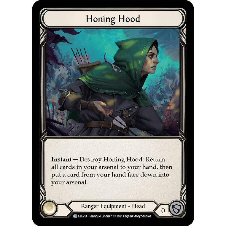 Image for Honing Hood (ELE214) (ELE) - Flesh and Blood TCG
