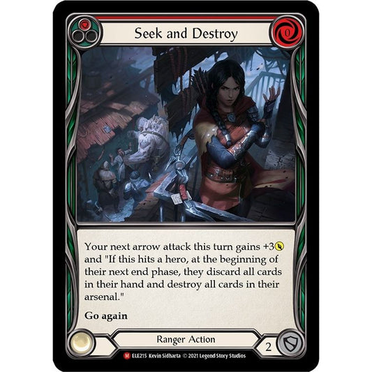 Image for Seek and Destroy (ELE215) (ELE) - Flesh and Blood TCG