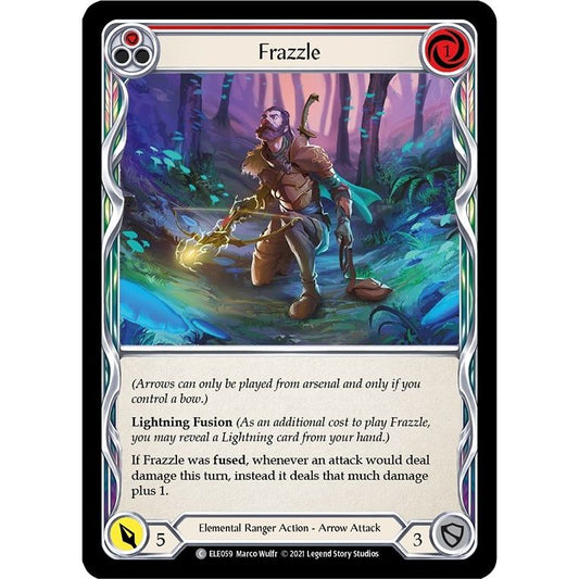 Image for Frazzle (Red) (ELE059) (ELE) - Flesh and Blood TCG