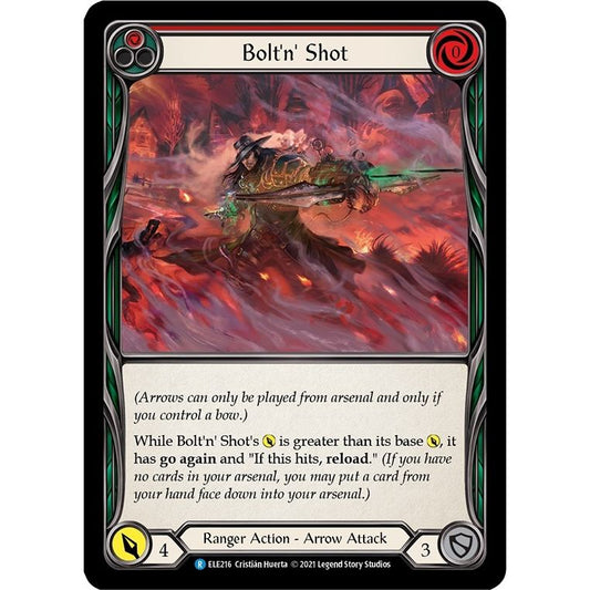 Image for Bolt'n' Shot (Red) (ELE216) (ELE) - Flesh and Blood TCG