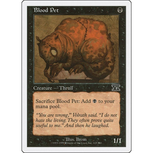 Image for Blood Pet (115) (6ED) - Magic: The Gathering