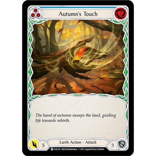 Image for Autumn's Touch (Blue) (ELE130) (ELE) - Flesh and Blood TCG