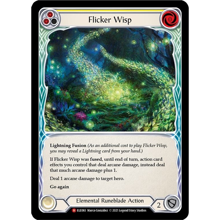 Image for Flicker Wisp (ELE065) (ELE) - Flesh and Blood TCG