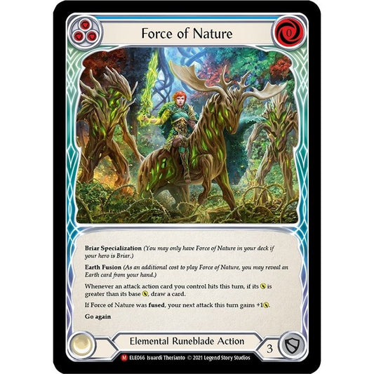 Image for Force of Nature (ELE066) (ELE) - Flesh and Blood TCG