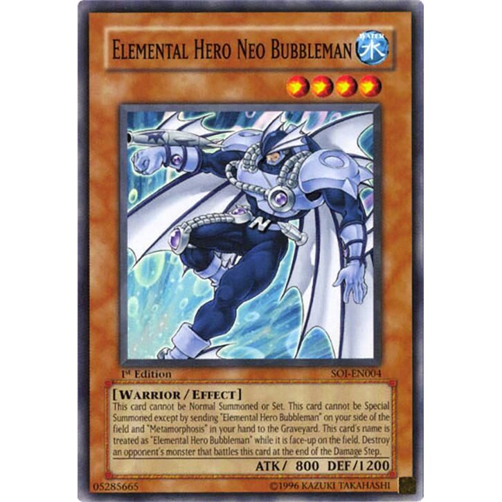 Image for Elemental Hero Neo Bubbleman (SOI-EN004) (SOI) - YuGiOh