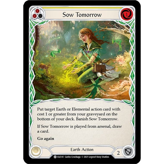 Image for Sow Tomorrow (Yellow) (ELE141) (ELE) - Flesh and Blood TCG