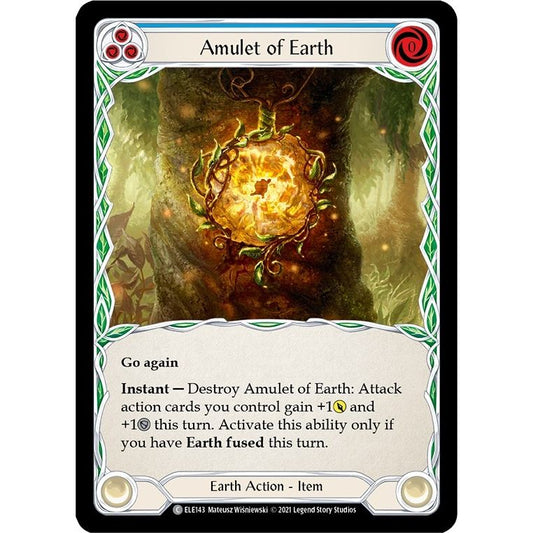 Image for Amulet of Earth (ELE143) (ELE) - Flesh and Blood TCG