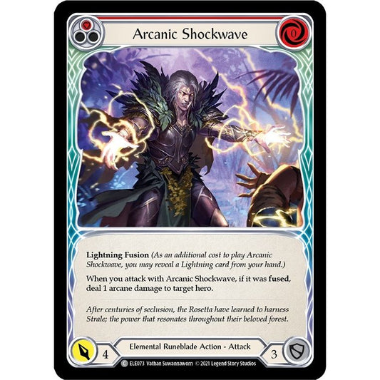 Image for Arcanic Shockwave (Red) (ELE073) (ELE) - Flesh and Blood TCG