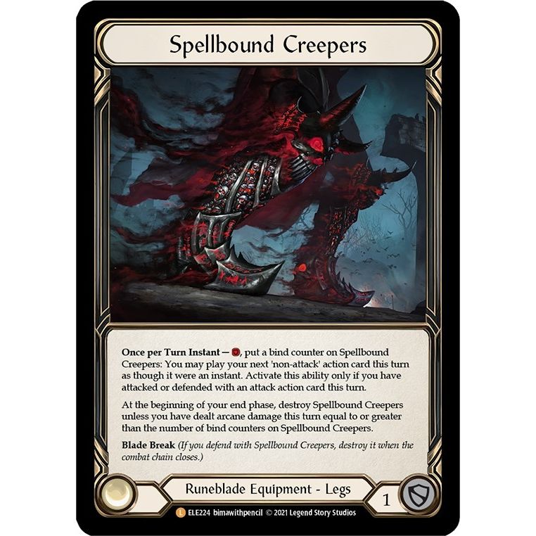 Image for Spellbound Creepers (ELE224) (ELE) - Flesh and Blood TCG