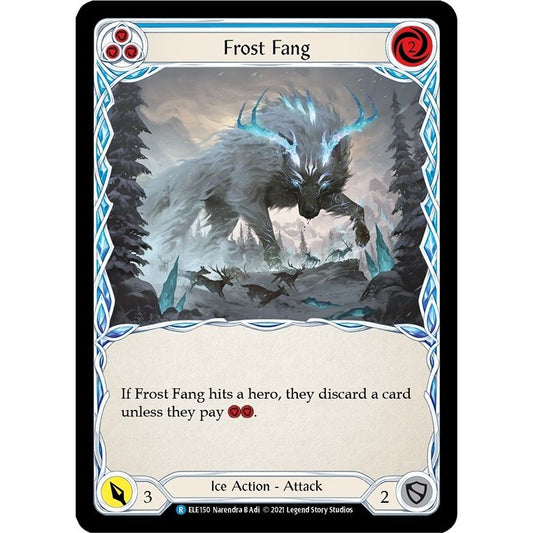 Image for Frost Fang (Blue) (ELE150) (ELE) - Flesh and Blood TCG