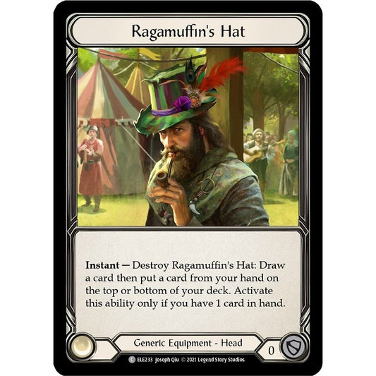 Image for Ragamuffin's Hat (ELE233) (ELE) - Flesh and Blood TCG