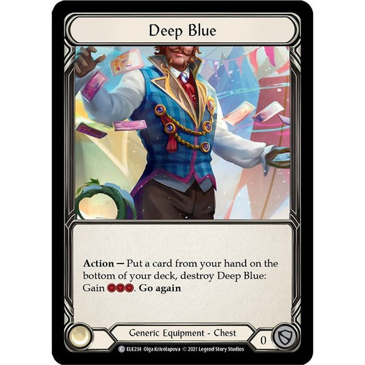 Image for Deep Blue (ELE234) (ELE) - Flesh and Blood TCG
