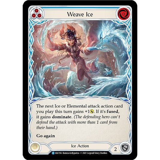 Image for Weave Ice (Blue) (ELE156) (ELE) - Flesh and Blood TCG