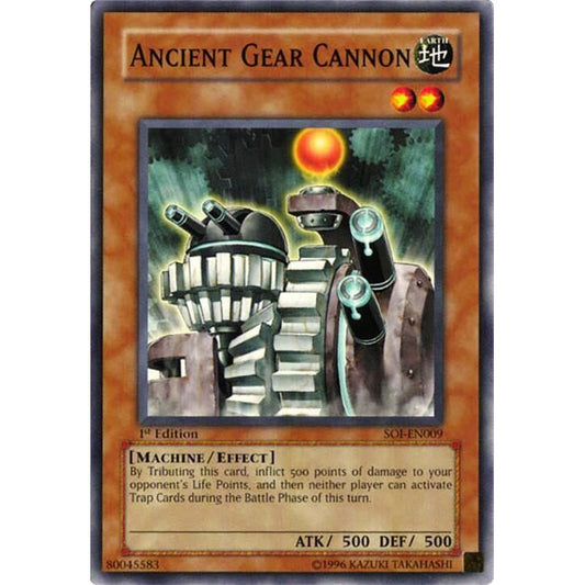 Image for Ancient Gear Cannon (SOI-EN009) (SOI) - YuGiOh
