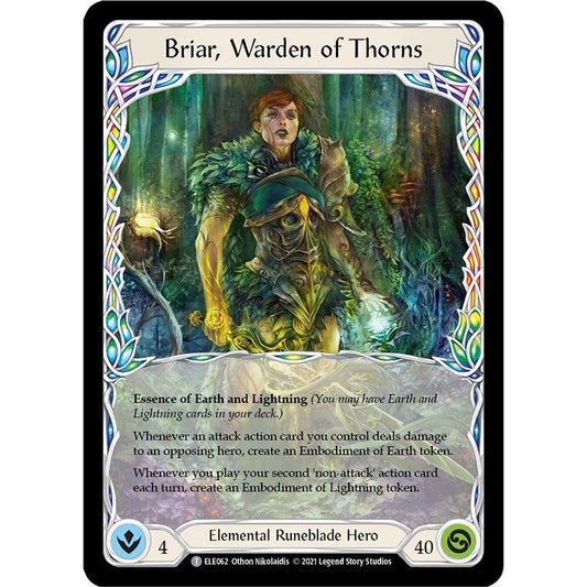 Image for Briar, Warden of Thorns // Briar (ELE062 // ELE063) (ELE) - Flesh and Blood TCG
