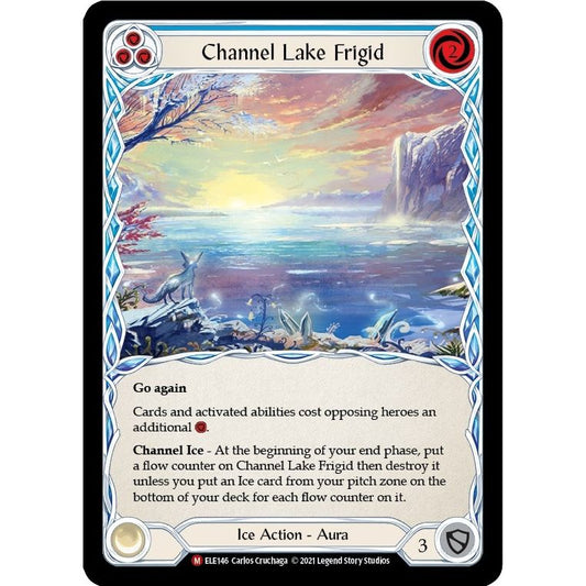 Image for Channel Lake Frigid (Alternate Art) (ELE146) (ELE) - Flesh and Blood TCG