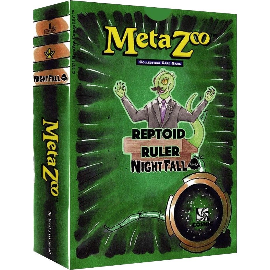 Image for Nightfall Tribal Theme Deck: Reptoid - First Edition - MetaZoo