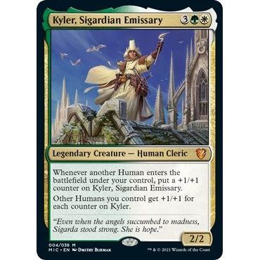 Image for Kyler, Sigardian Emissary (4) (MIC) - Magic: The Gathering