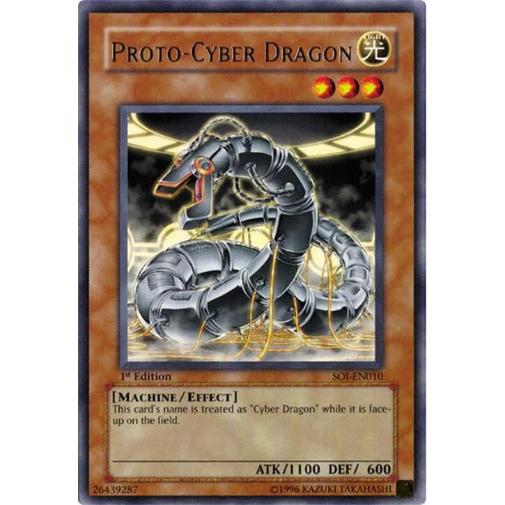 Image for Proto-Cyber Dragon (SOI-EN010) (SOI) - YuGiOh
