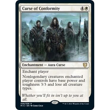 Image for Curse of Conformity (6) (MIC) - Magic: The Gathering