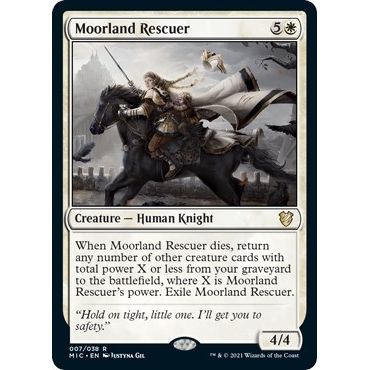 Image for Moorland Rescuer (7) (MIC) - Magic: The Gathering