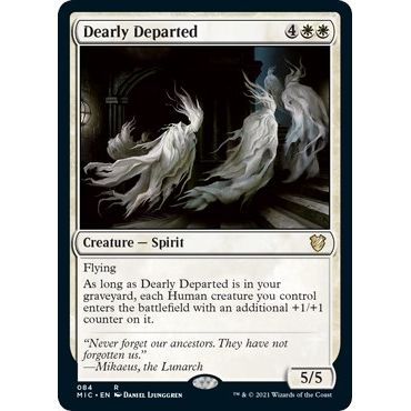 Image for Dearly Departed (84) (MIC) - Magic: The Gathering
