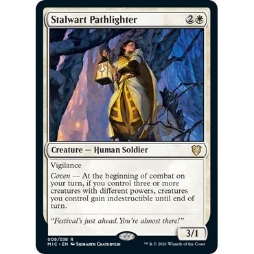 Image for Stalwart Pathlighter (9) (MIC) - Magic: The Gathering