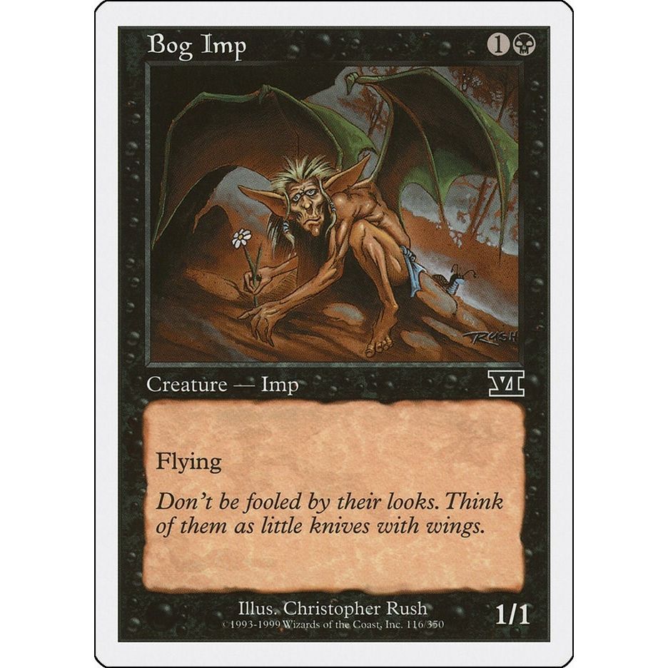 Image for Bog Imp (116) (6ED) - Magic: The Gathering