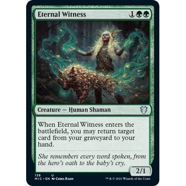 Image for Eternal Witness (138) (MIC) - Magic: The Gathering