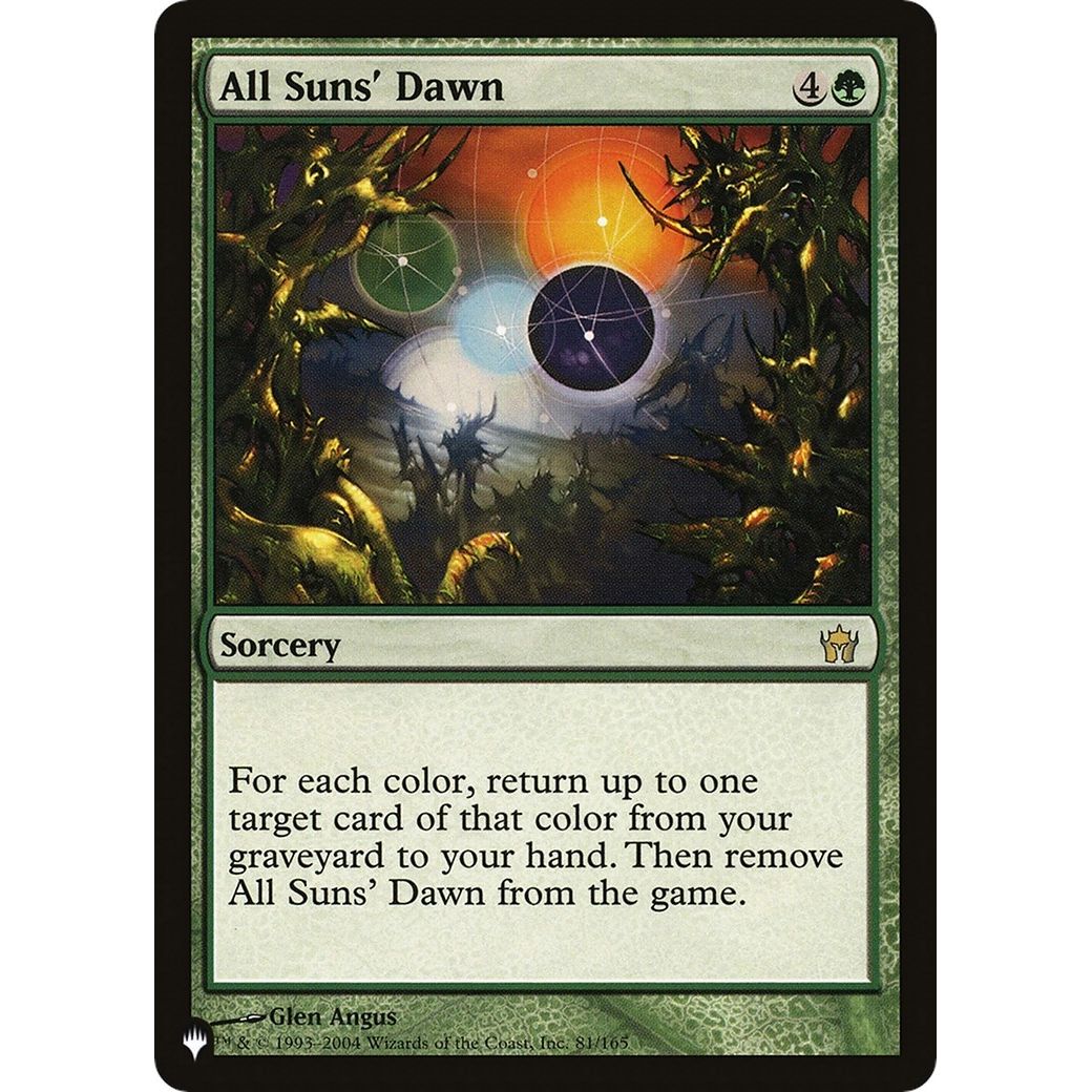Image for All Suns' Dawn (81/165) (LIST) - Magic: The Gathering