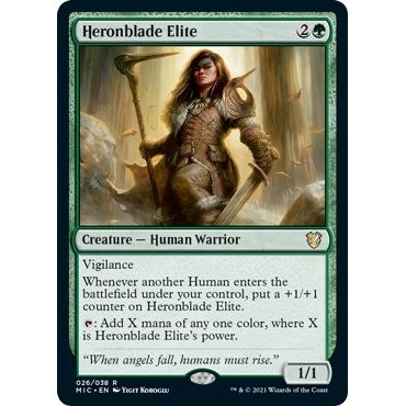 Image for Heronblade Elite (26) (MIC) - Magic: The Gathering