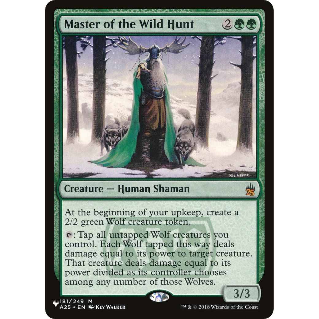 Image for Master of the Wild Hunt (181/249) (LIST) - Magic: The Gathering