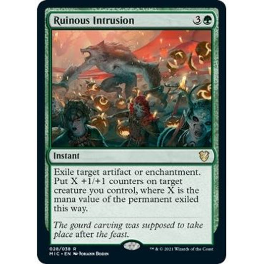 Image for Ruinous Intrusion (28) (MIC) - Magic: The Gathering