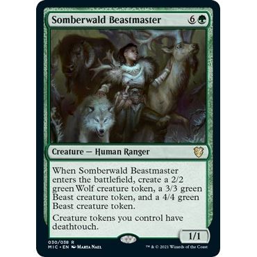 Image for Somberwald Beastmaster (30) (MIC) - Magic: The Gathering