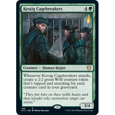 Image for Kessig Cagebreakers (142) (MIC) - Magic: The Gathering